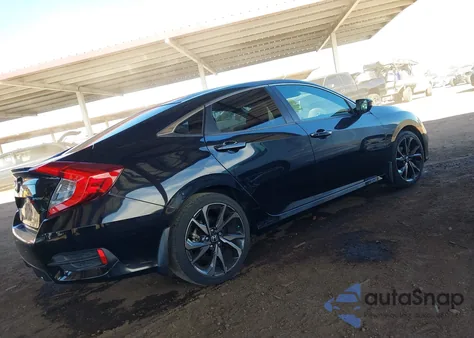 2019 Honda Civic Sport из США, поврежденный, VIN 19XFC2F87KE044162